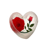 Real Flower Heart Red Rose Real Nature Gifts